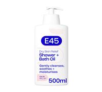 E45 Dry Skin Relief Shower and Bath Oil Wash 500ml 500 ml