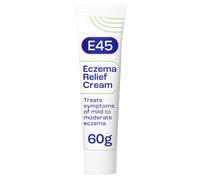 E45 Eczema Relief Emollient Cream to Soothe Dry Skin 60ml 60 ml