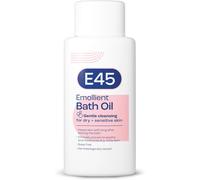 E45 Emollient Bath Oil 500ml - Moisturising Bath Oil for Dry & Sensitive Skin