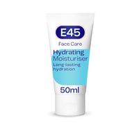 E45 Face Moisturiser - Hydrating Face Cream for Long-Lasting Moisturisation - Lightweight Cream for Dry and Sensitive Skin - Fast-Absorbing and Non-Greasy Formula - Dermatologically Tested - 50ml