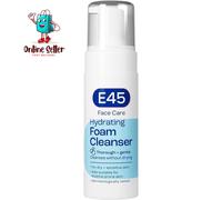 E45 Face Foaming Cleanser for Dry and Sensitive Skin - 150ml