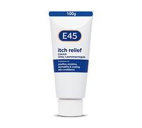 E45 Itch Relief Cream 100g - Anti Itch Cream for Skin Irritation - Non-Greasy E45 Cream to Relieve Itching - Eczema Dermatitis Cream - Instantly Soothes and Calms Skin