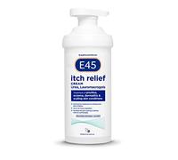 E45 Itch Relief Cream 500g for Eczema, Dry Skin & Dermatitis | 24-hour hydration with urea for moisture retention - Relieves itchy skin, perfume free & dermatologically tested