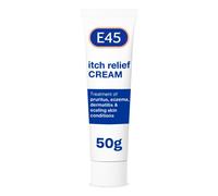 E45 Itch Relief Cream 50g for Eczema, Dermatitis & Skin Irritation
