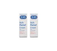 E45 Itch Relief Cream, body and face cream for itchy and irritated skin 100g x 2