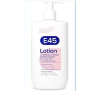 E45 Lotion 72 hour 500 ml for Dry & Sensitive Skin - Long-Lasting Hydration Protect from Dryness, Reduce Redness - Dermatological Body Moisturiser Lotion - Daily Moisturiser