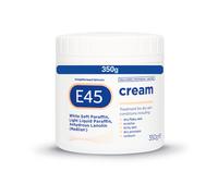 E45 Moisturiser Cream 350g for Dry Skin & Eczema Intensive Care Formula