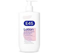 E45 Moisturising Lotion 500 ml for Dry & Sensitive Skin - Long-Lasting Hydration Protect from Dryness, Reduce Redness - Dermatological Body Moisturiser Lotion - Body Lotion - Daily Moisturiser