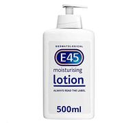 E45 Moisturising Lotion 500ml Skin Care Pump Action (3 Bottles)