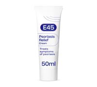 E45 Psoriasis Cream 50 ml - Treatment for Psoriasis Symptoms - to Reduce Scaling, Itching, Redness, Roughness, Dry, Hard Skin - Moisturising E45