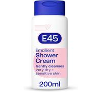 E45 Shower Cream for Dry, Sensitive, and Itchy Skin - Moisturising Body Wash fo