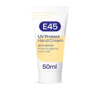 E45 UV Protect Hand Cream SPF30 for Dry & Sensitive Skin 50ml | Protects against UVA/UVB & sun-induced dark spots - Moisturising formula for everyday hand care