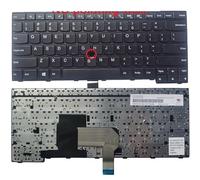 E450 E455 E450C W450 Compatible Laptop Keyboard US Layout 04X6181 Black No Backlight Replacement(NO POINTING STICK)