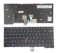 E450 E455 E450C W450 Compatible Laptop Keyboard US Layout 04X6181 Black No Backlight Replacement(WITH POINTING STICK)