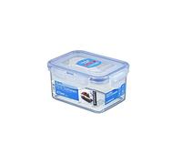 Rectangular 470ml (137 x 104 x 70mm), Clear/Blue