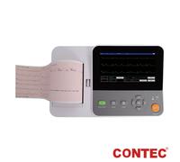 E6 ECG EKG Machine 12 Lead Electrocardiograph PC Analysis 6 channel Touchscreen