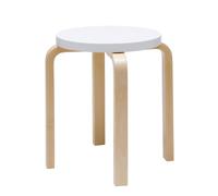 E60 Stool Birch/ White