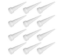 E6000 Plus Snip Tip Precision Nozzle Applicator for Glue, Fine Detail Adhesive Dispenser Fits 26.6ml and 56.1ml Tubes, Crafting Tool Pack of 12