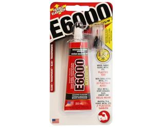 E6000 Premium 29.5ml Industrial Strength Waterproof Clear Glue with Precision Tips Jewellery Making Strong Craft Adhesive for Beads, Rhinestones and DIY Projects