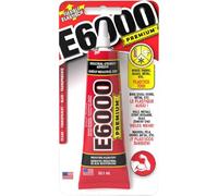 E6000 Premium Industrial Strength Clear Adhesive, 59.1ml Nozzle Tip Tube Permanent Waterproof Craft Repair Glue