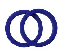 E61 Group Gasket 8.5mm Silicone Seal for Gaggia Coffee Makers, Heat Resistant Replacement, Navy(2pcs)