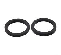 E61 Group Gasket Silicone Seal for Gaggia Espresso Machine 73x58x8.5mm Black Brewing Head Ring(2pcs)