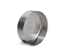 E61 Stainless Steel Strainer Water Distributor Disc for Coffee Machines, Precise Water Guide for Even Extraction, Durable and Easy to Clean, 58 mm Diameter