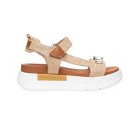 E617061D-420 Flat Sandals - female - Nerogiardini - Flat Sandals - Beige - 3 UK - Shoes 3 UK