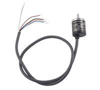 E6A2 - CWZ6C Incremental Encoder, Rotary Encoder for Industrial Equipment, 2 Phase Encoder with Metal Shell, High Reliability ASIC Components, Compact Design for Automation Control (1000P/R)