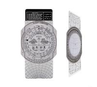E6B Flight Calculator Aviation Plotter Circular Calculator Slider for Flight Planning Wind Correction Fuel Consumption Pilot Training E6B-M E6B-S(E6B)