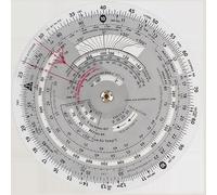 E6B Paper Flight Computer, Plastic Slide Graphic, Navigation, For Aviation Flight Training, Training, Internships(E6B-R2)