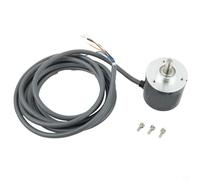 E6B2CWZ6C100 200 Rotary Encoder with Open Collector Output, 5V Power Supply Supports For 360 400 500 600 1000 1024 2000 P/R for Automation Systems (360P/R)