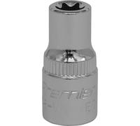 E7 TRX Star Socket Bit - 1/4" Square Drive - PREMIUM Drop Forged Head Knurled