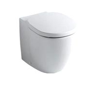 Ideal Standard - Concept Toilet seat and Cover, Wrapover Design, Round, Soft-Close seat with Quick-Release Function for Easy Cleaning, Scratch-Resistant duroplast, White Glossy