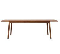 E8 table / dining table solid wood period - ZEITRAUM E8 TI 200 NUSS
