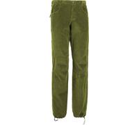 E9 - Men's corduroy stretch Pants - Mont1-V Rosemary for Men - Size S - Green Green S