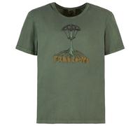 E9 - Roots - T-shirt size M, olive