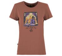E9 - Women's Sunset - T-shirt size XS, brown