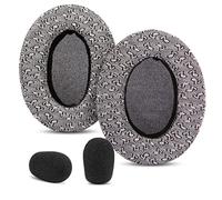 E900 Earpads-YunYiYi-Upgrade Replacement Ear Pads Cushion Compatible with EKSA E900 E900 PRO Gaming Headset Earmuffs Covers (Gray)