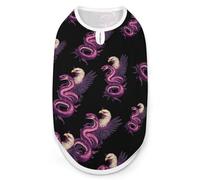 Ea-gles And Snake Cute Dog Shirt Sleeveless Soft Breathable Pet Apparel Tank Top Summer Cool 2XL