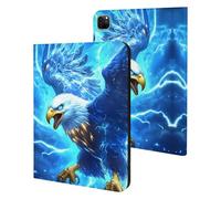 Ea-gles Braving Thunders Cute Tablet Case Unisex Slim Hard Protective Cover Compatible with iPad 9th/ 8th/ 7th