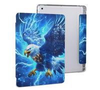 Ea-gles Braving Thunders Cute Tablet Case with Pencil Holder Unisex Slim Hard Protective Cover Compatible with iPad 2020 /Pro 2020/2020 AIR 4 /Pro 2021