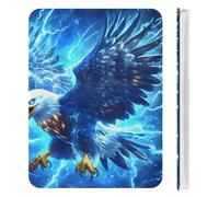 Ea-gles Braving Thunders Cute Tablet Case with Pencil Holder Unisex Slim Hard Protective Cover Compatible with iPad Mini 4/5/6