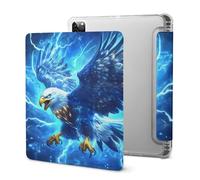 Ea-gles Braving Thunders Cute Tablet Case with Pencil Holder Unisex Slim Hard Protective Cover Compatible with iPad 2020 /Pro 2020/2020 AIR 4 /Pro 2021