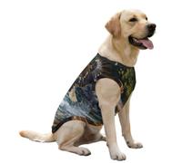 Ea-gles Catching Fish Soft Dog Vest Shirt Ice Silk Tank Top