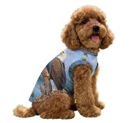 Ea-gles Perched on Branch Pet Vest for Small Ice Silk Tank Top Dog