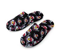 Ea-gles Pirates Men's Flannel Slipper Soft Comfy House Shoes Non Slip Winter Warm Indoor Outdoor Slippers