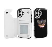 Ea-gles U.S. Flag Cell Phone Flip Case Compatible with iPhone 16/16 Plus/16 Pro/16 Pro Max/16 E/SE4 Soft Protective Shell