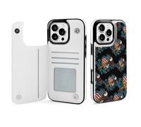 Ea-gles U.S. Flag Phone Case Compatible with iPhone 16/16 Plus/16 Pro/16 Pro Max/ 16 E/16 SE4 Flip Protective Cover with Card Holder