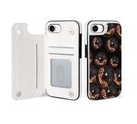 Ea-gles U.S. Flag Phone Case Compatible with iPhone 16/16 Plus/16 Pro/16 Pro Max/ 16 E/16 SE4 Flip Protective Cover with Card Holder